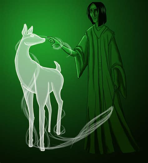 Snape's Patronus by Pen-umbra on DeviantArt