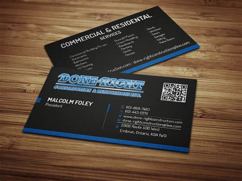 Business Card (construction) - Designful - Web & Multimedia Design