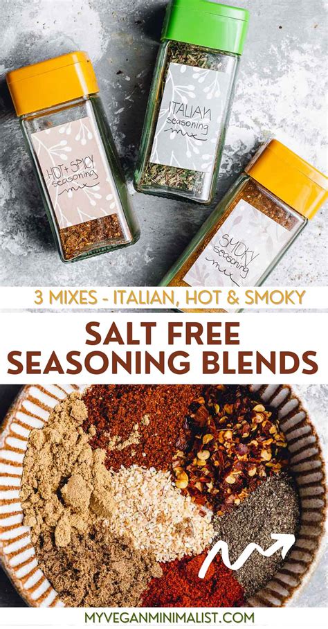 Salt Free Seasoning Blend Recipe - 3 Ways, No Salt, Just Herbs - My ...