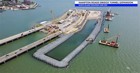 Hampton Roads Bridge Tunnel lane closures resume after brief suspension