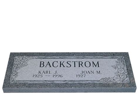 With our Companion Granite Grave Markers, you can memorialize your loved one forever. | Grave ...