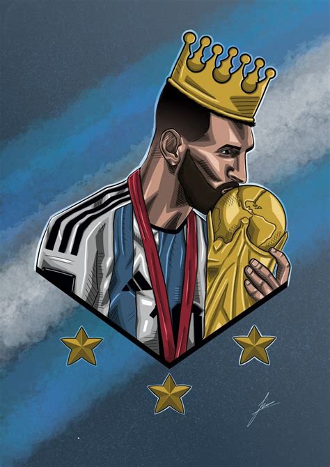 Messi copa del mundo | Fotos de messi, Messi dibujo, Messi