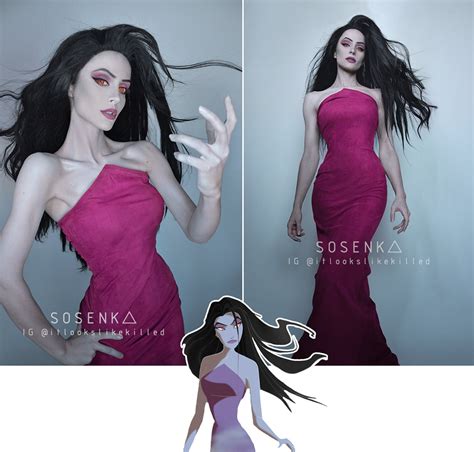 Sosenka - Eris cosplay makeup test, the goddess of discord...