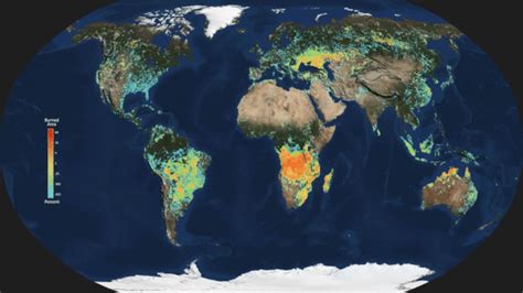 NASA's 'Fire map' of Earth | WordlessTech