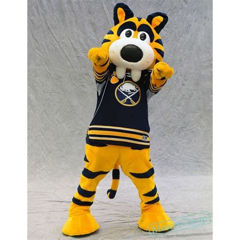 Buffalo Sabres mascot Sabretooth | Cartoon mascot costumes, Bulldog mascot, Mascot costumes