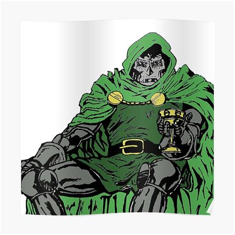 "Dr DOOM " Poster by madvillainous | Redbubble