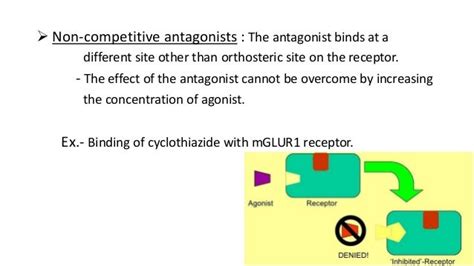 Concepts of agonist and antagonist receptors