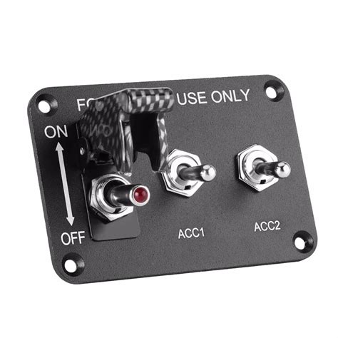 Aliexpress.com : Buy 12V 20A 3 Group Toggle Switch Panel for Racing Car ...