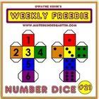 These reproducible Number Dice are a fun way to get students excited about math! There are ...