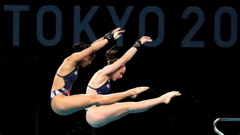 Stunning images from Synchronized Diving at the Tokyo Olympics