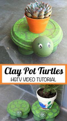 Clay Pot Turtle Instructions {Video Tutorial in 2020 | Terra cotta pot ...