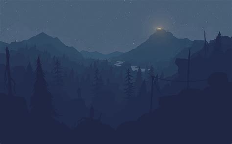 Firewatch desktop wallpaper - farvamet