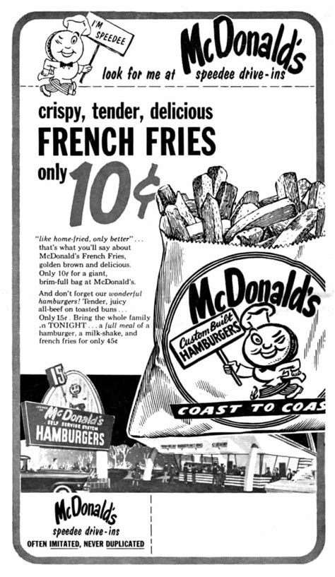 How McDonald's took over the world: in pictures | Mcdonalds, Retro advertising, Funny vintage ads