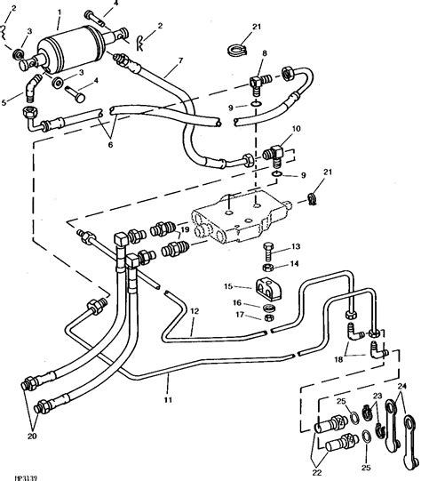 AM39193 John Deere Hydraulic Hose :: AVS.Parts