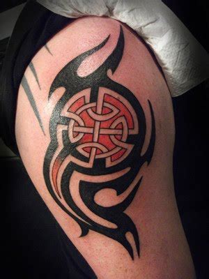 Full Celtic Tribal Tattoos | dragon tribal tattoos