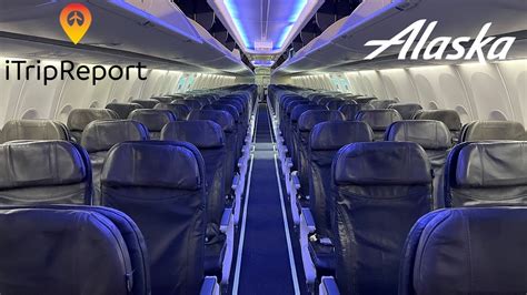 Alaska 737-900ER Economy Class Trip Report - YouTube