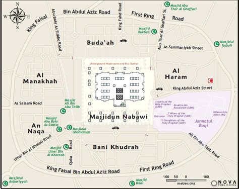 Detailed Map Of Masjid Al Haram