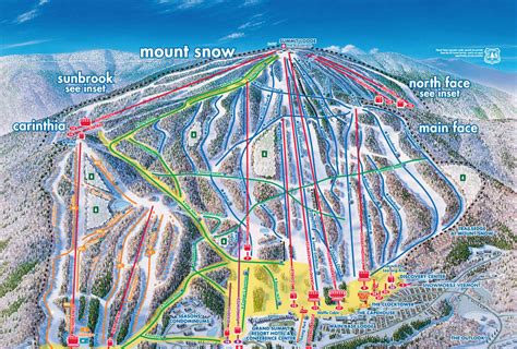 Mount Snow Trail Map ~ AFP CV