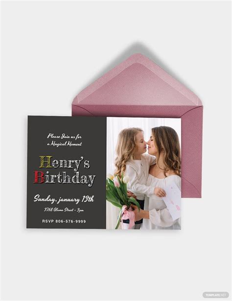 Disney Birthday Invitation Template in Publisher, Pages, Word ...