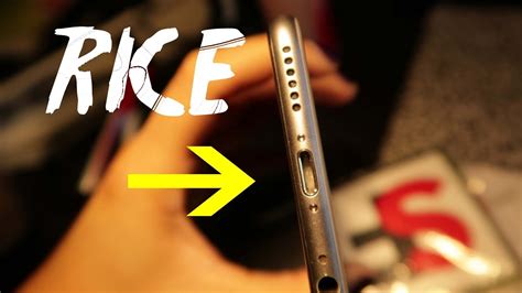 RICE TRICK BROKE MY PHONE! - YouTube