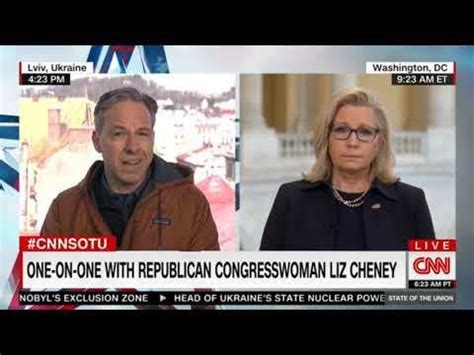 Rep Liz Cheney's Interview On CNN's State Of The Union Show(FULL) : r/cnn