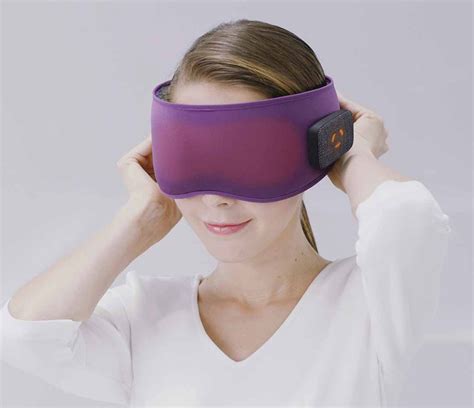 Dreamlight Wireless Heated Eye Mask Purple