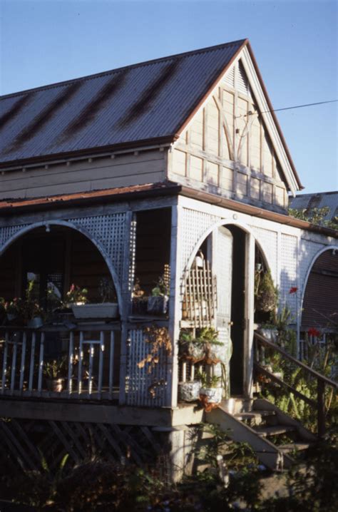 Detail. Verandah & plants. Enoggera | openEQUELLA