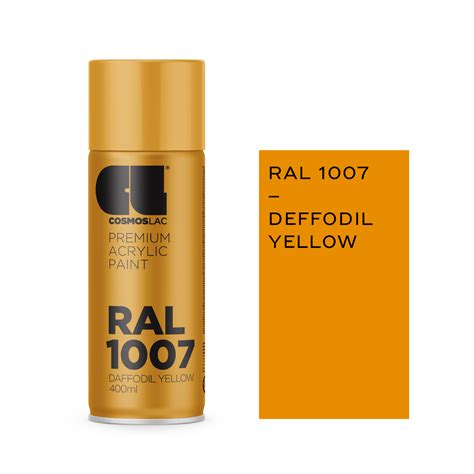 SPRAY COSMOS RAL 1007 DAFFODIL YELLOW N321 400ml - Xarizanou