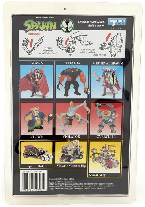 Hake's - MCFARLANE TOYS SPAWN SERIES 1 CASE OF 12 ACTION FIGURES.