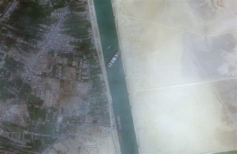 Blockage in Egypt’s Suez Canal threatens global maritime shipping ...