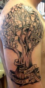 30 Family Tree Tattoos | Family tree tattoo, Tree tattoo men, Tree ...