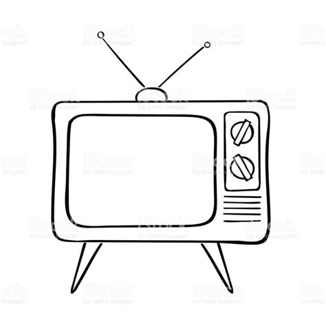 Television Drawing at GetDrawings | Free download