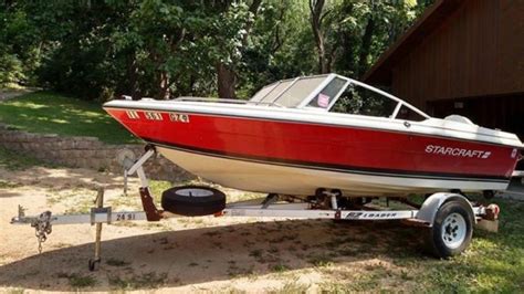 1987 starcraft pleasure boat 16 ft with ez loader trailer included - Starcraft 1987 for sale