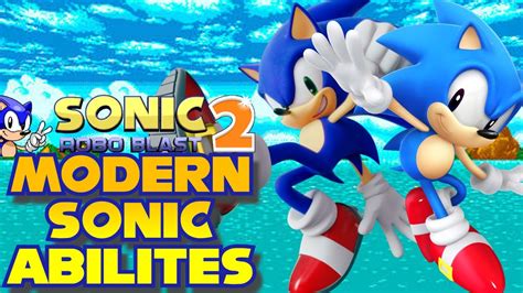 Srb2 modern sonic abilities - YouTube