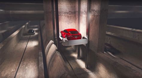 Elon Musk's underground traffic tunnel looks like hyperspace | 15 M...