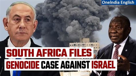 Israel-Hamas War: South Africa files ICJ case accusing Israel of ...