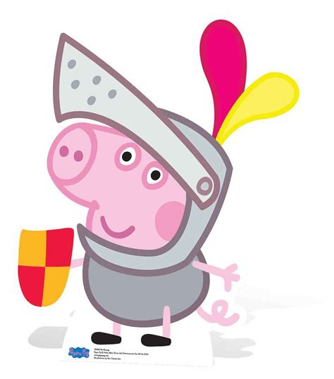 Sir George Pig from Peppa Pig Mini Cardboard Cutout / Standee / Standup ...