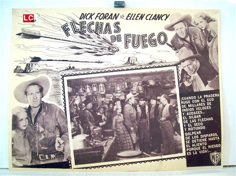 "FLECHAS DE FUEGO" MOVIE POSTER - "PRAIRIE THUNDER" MOVIE POSTER