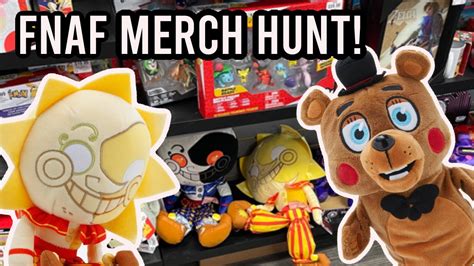 FNAF MERCH HUNT: Let's find Sun and Moon! - YouTube