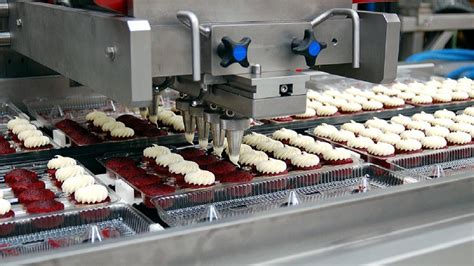 Extreme Fast Cake Production Process, Modern Food Processing Machines Inside Factory - YouTube