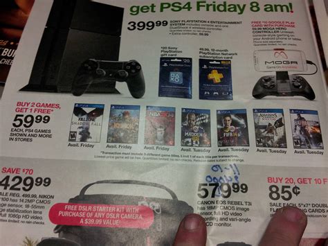 Target reportedly offering buy two, get one deal on PS4 games at launch ...