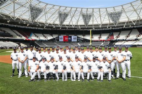 New York Yankees, London, 2019. Yankees Team, New York Yankees Baseball, Pro Baseball, Baseball ...