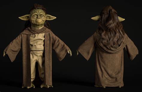 ArtStation - Jedi Master Yaddle in 2022 | Jedi master, Jedi, Star wars