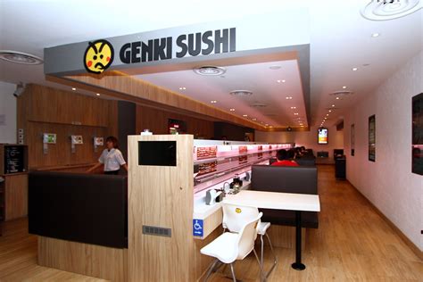 Genki Sushi - The most high tech sushi restaurant in Singapore