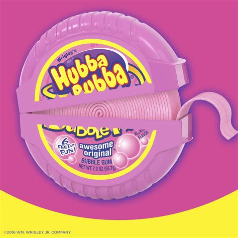 Hubba Bubba Bubble Gum Original Bubble Gum, 2 Ounce (Pack of 12) - Buy Online in UAE. | Grocery ...