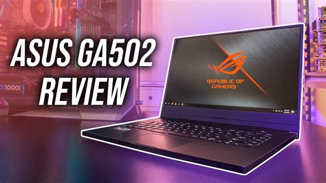 ASUS Zephyrus G (GA502DU) Gaming Laptop Review - YouTube