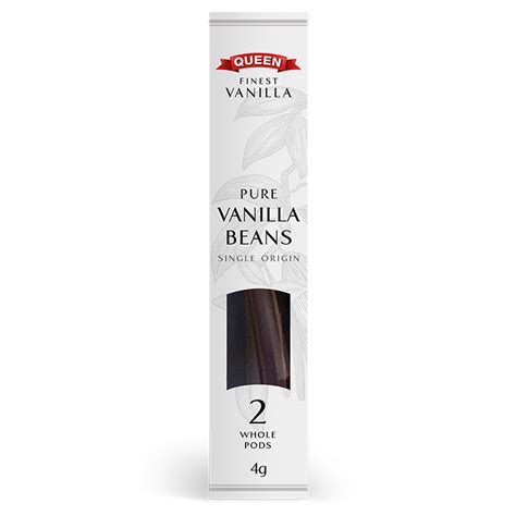 Queen Finest Vanilla Bean Pods 2pk | Queen Fine Foods