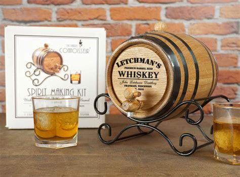 Personalized Whiskey Making Kit with Barrel – itsThoughtful