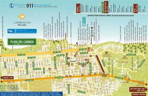 Playa del Carmen Map | Cancun Tips