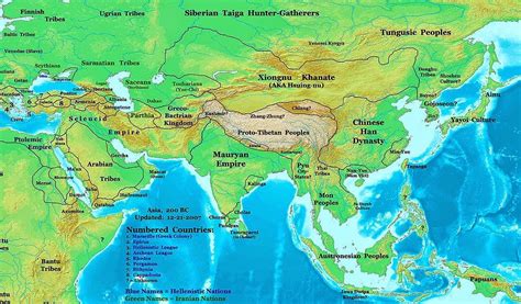 Asia Map: 3rd century BCE | Map, Asia, Parthian empire